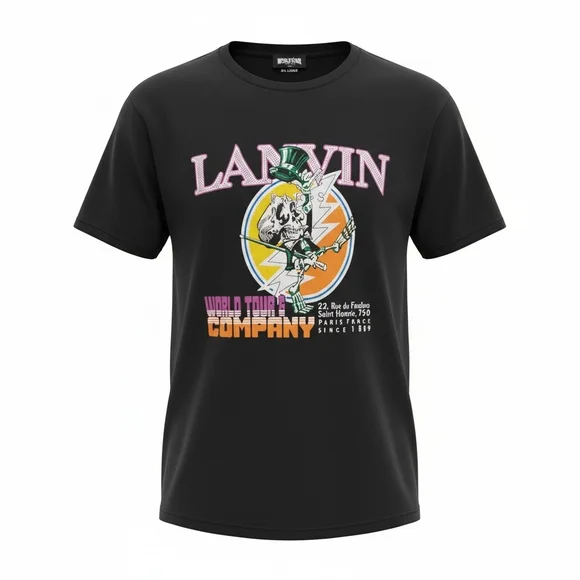 Lanvin WORLD TOUR" and "COMPANY size 2X - Picture 1 of 5